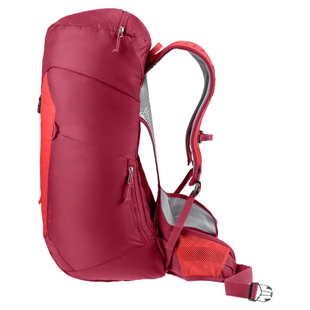 deuter AC Lite 30, Wanderrucksack, cherry-masala (rot), 30L