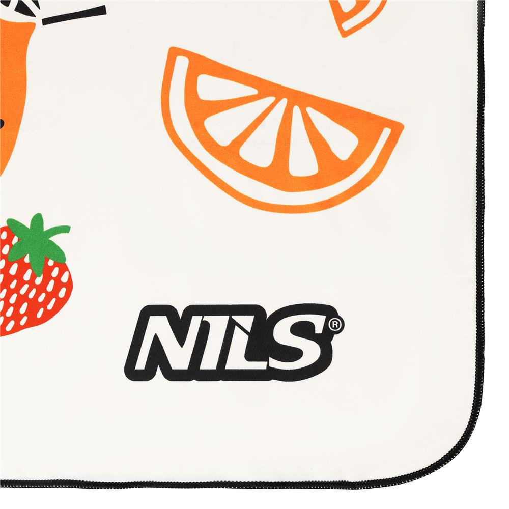 NILS Mikrofaserhandtuch 160x80 cm Summer - schnelltrocknendes Handtuch für Camping, Strand & Sport