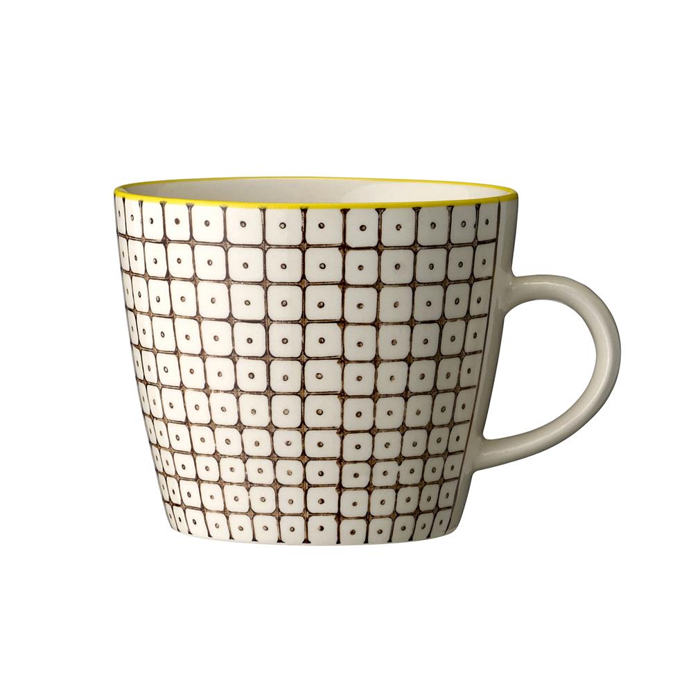 Bloomingville Carla Tassen, 6er Set, Bunt, 300ml, Steingut, dänisches Design