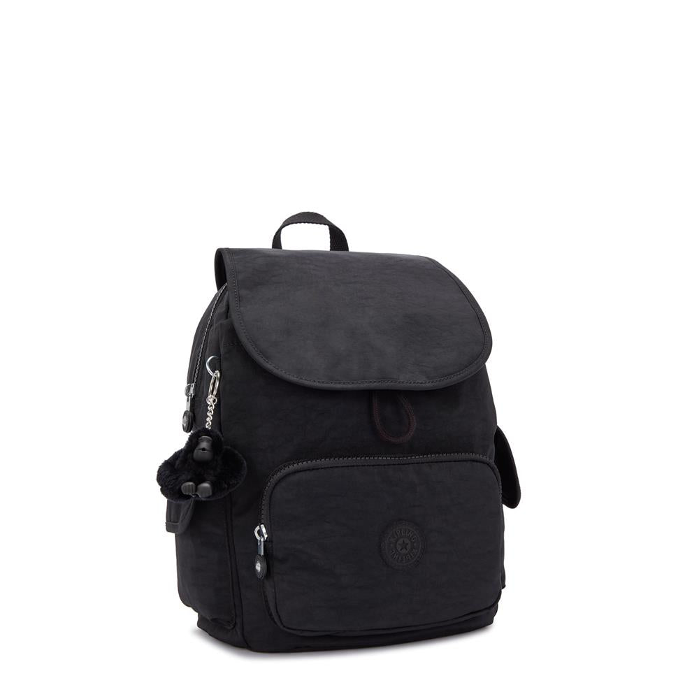 Kipling CITY PACK S, Kleiner Rucksack, Black Noir (schwarz), 9L, Kompakt & Stylisch