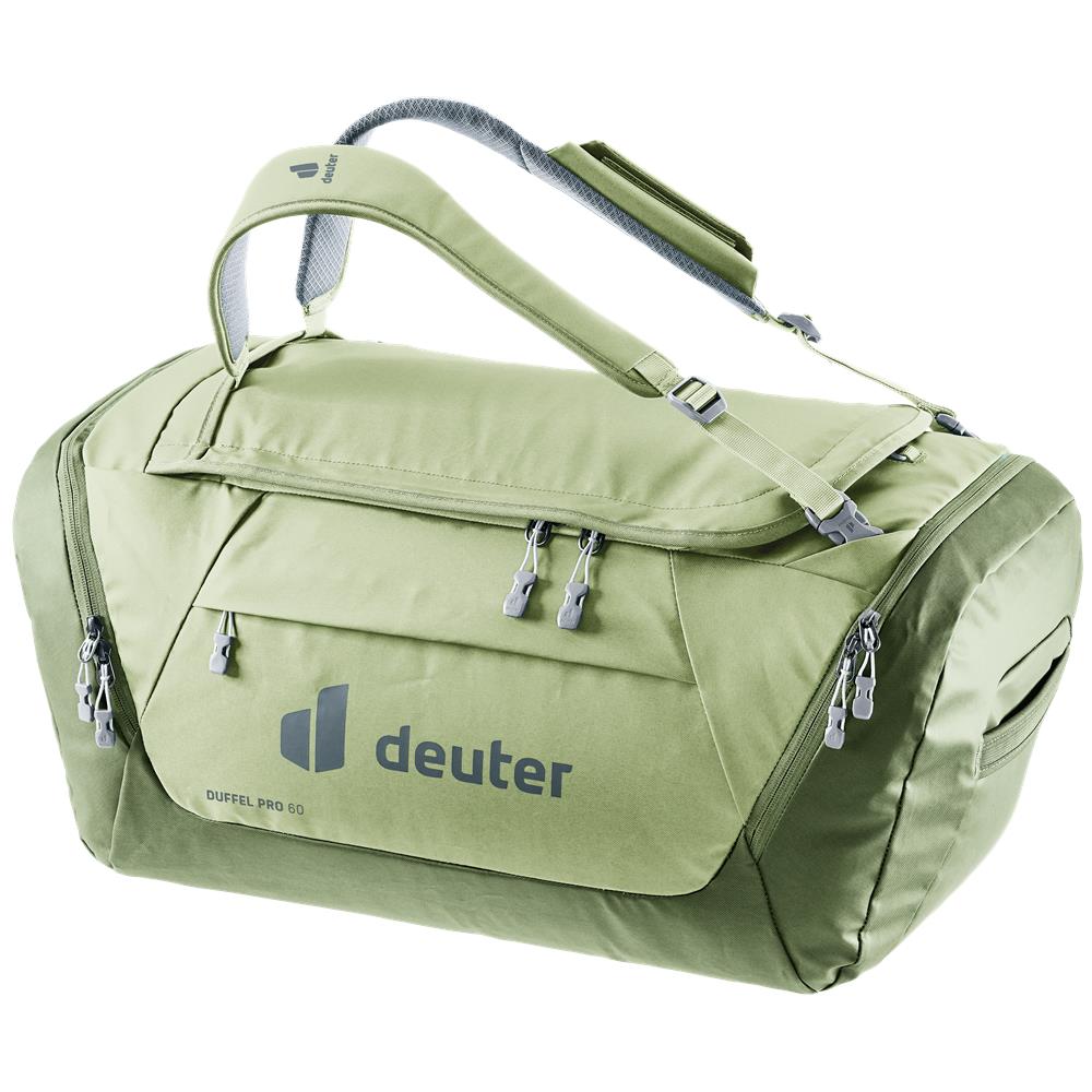 deuter Duffel Pro 60, Reisetasche, mineral-grove (grün), auch als Rucksack tragbar