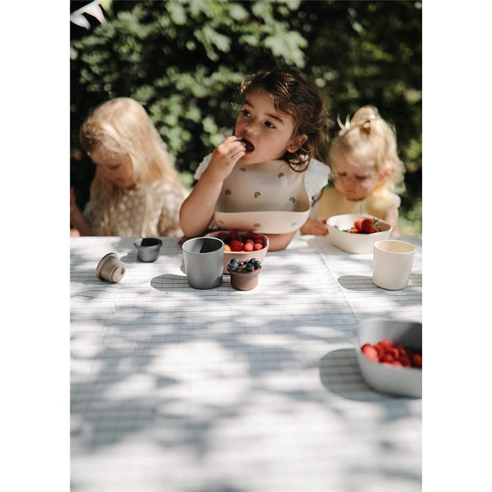 Mushie Trinkbecher 2er Set, Sage, BPA-frei