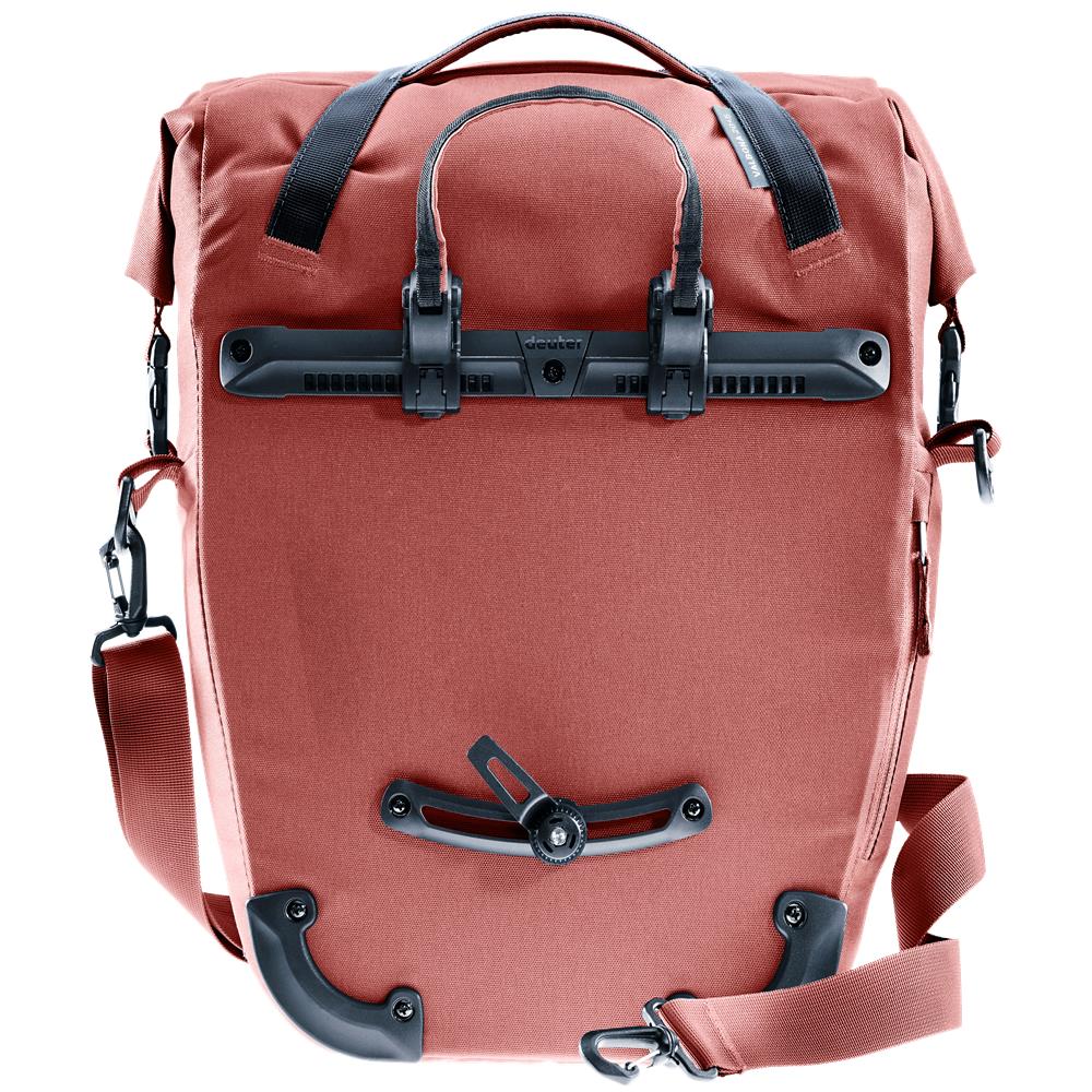 deuter Valbona 20+5, Fahrradtasche, redwood (rot), 25L, Hinterradtasche