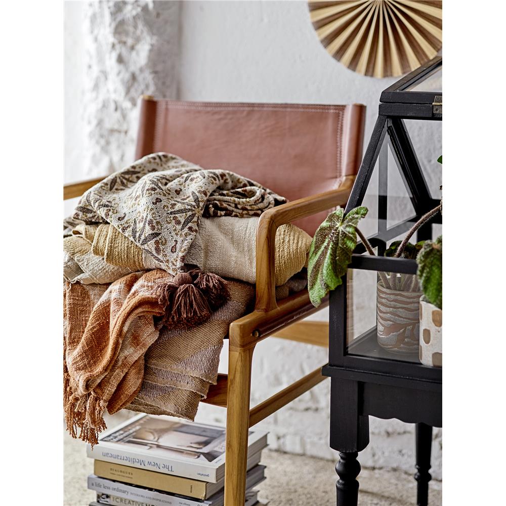 Bloomingville Lija Blumentopf Weiß Terrakotta Übertopf Dekotopf dänisches Design 12 cm Durchmesser