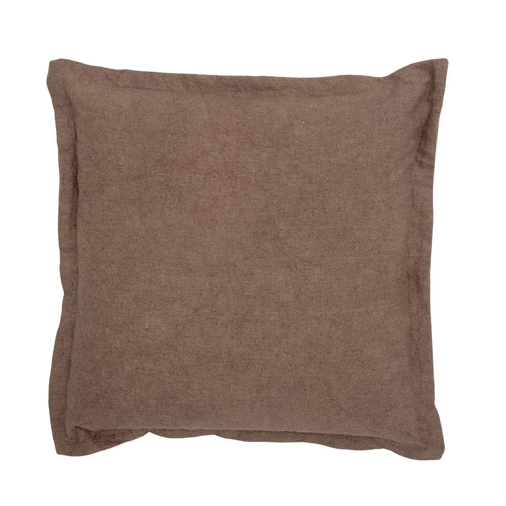 Bloomingville Maisa Kissen Braun 55x55 cm – Baumwolle/Leinen, weich & zeitlos