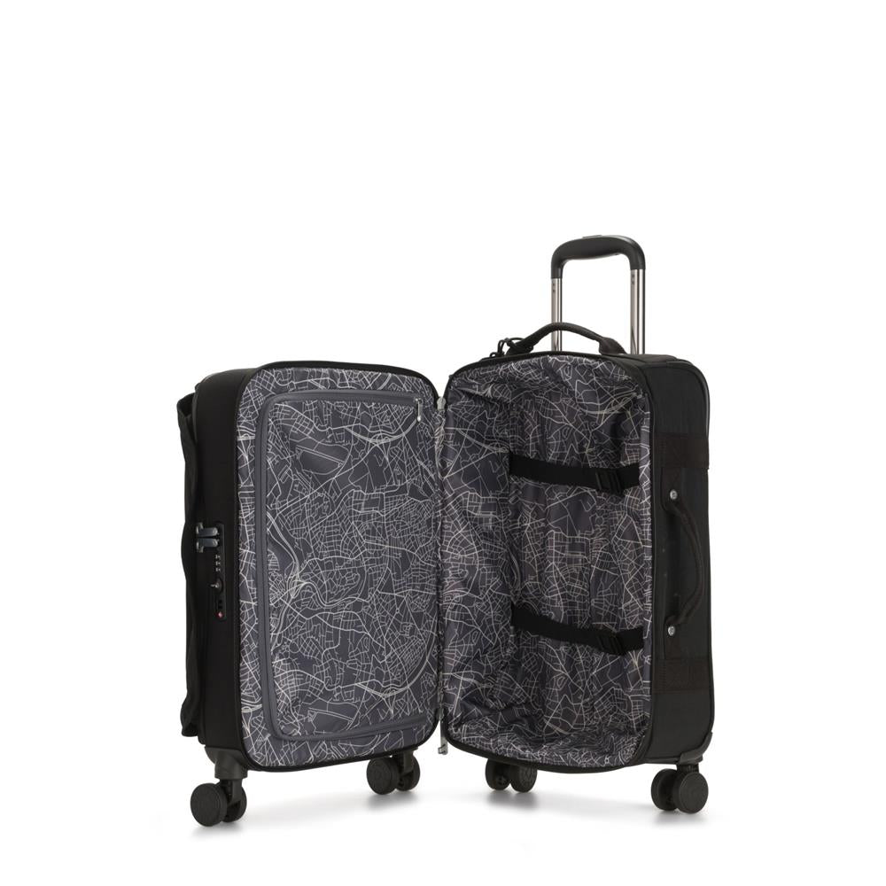 Kipling SPONTANEOUS S Trolley Schwarz 37,5 Liter 4 Rollen TSA-Schloss