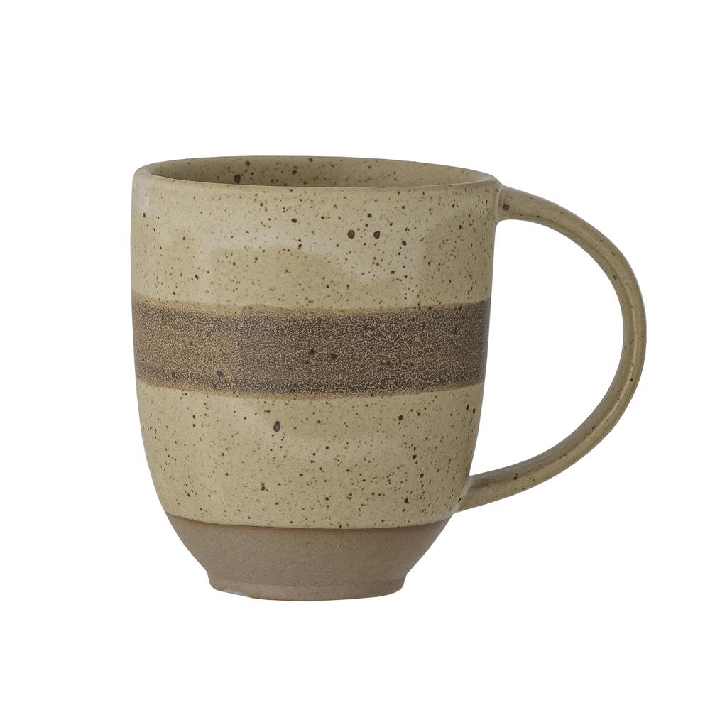 Bloomingville Solange Tasse Steingut Braun 350 ml Dänisches Design