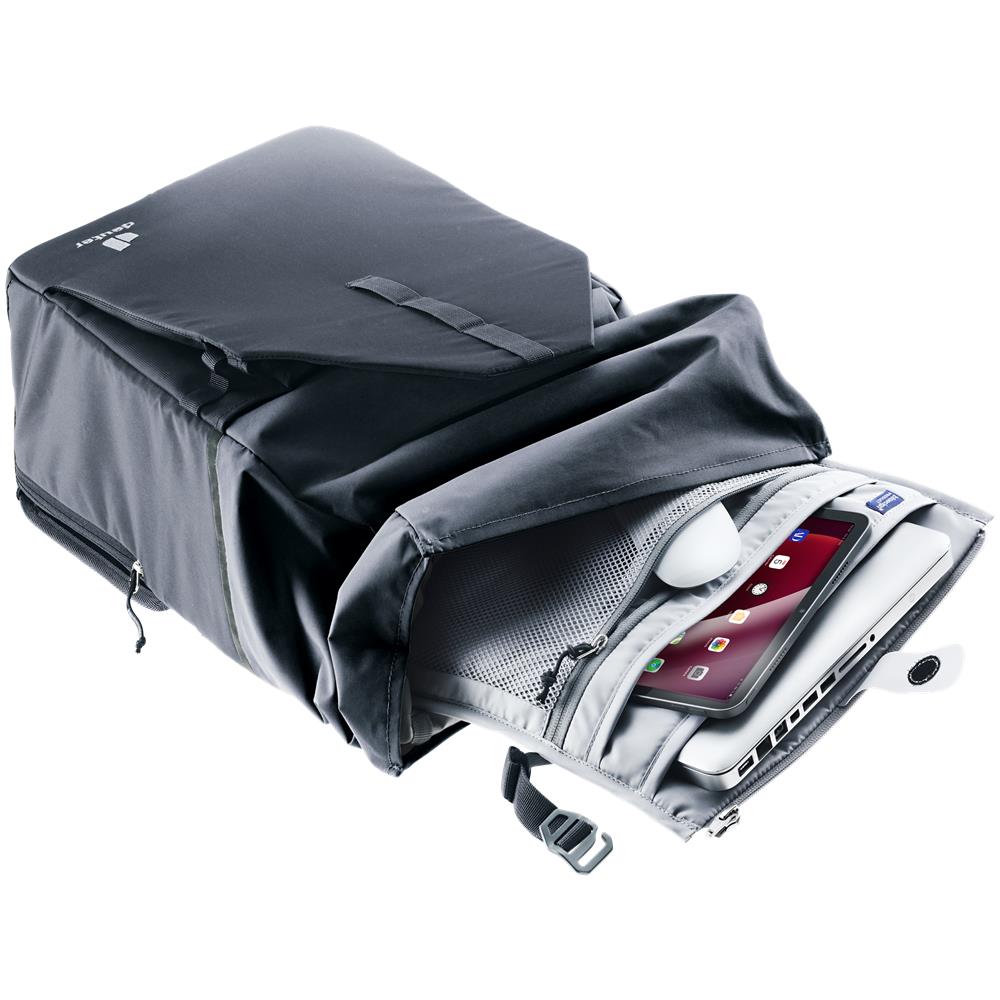 deuter Xberg 25, Fahrradrucksack, black (schwarz), 25L, Fahrradtasche