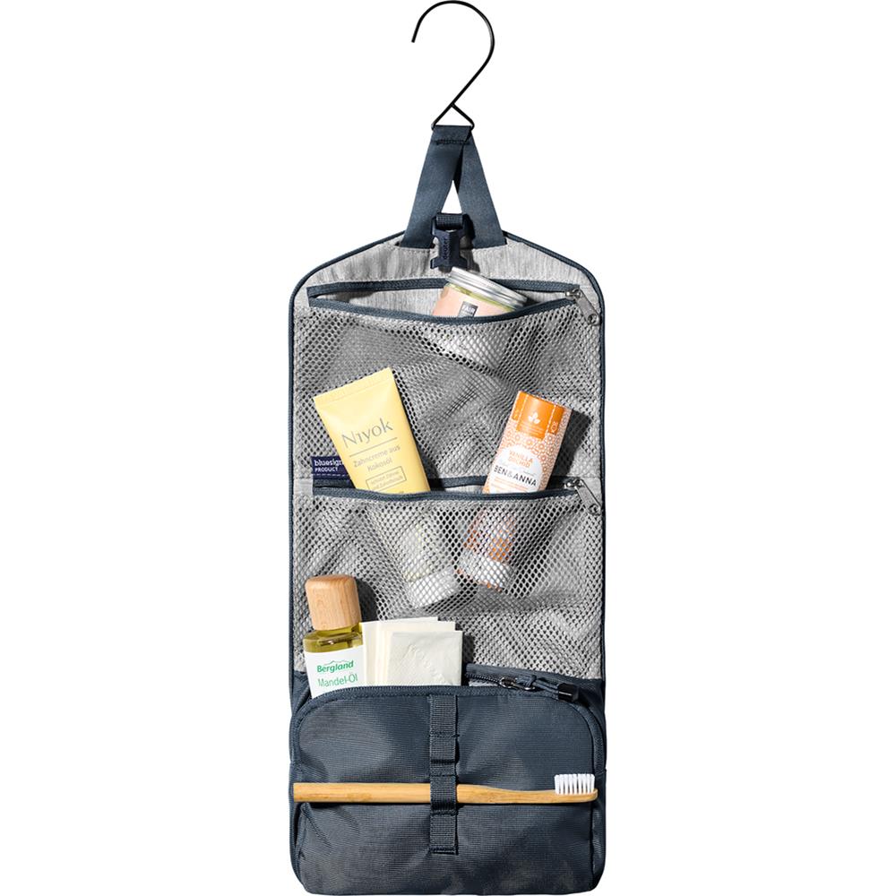 deuter Wash Bag I, Kulturbeutel, black (schwarz), 1L, Kulturtasche