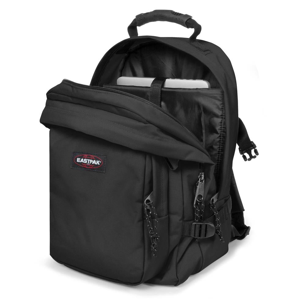 Eastpak PROVIDER, Großer Rucksack, Black (schwarz), 33L, mit Flaschenhalter und Laptopfach