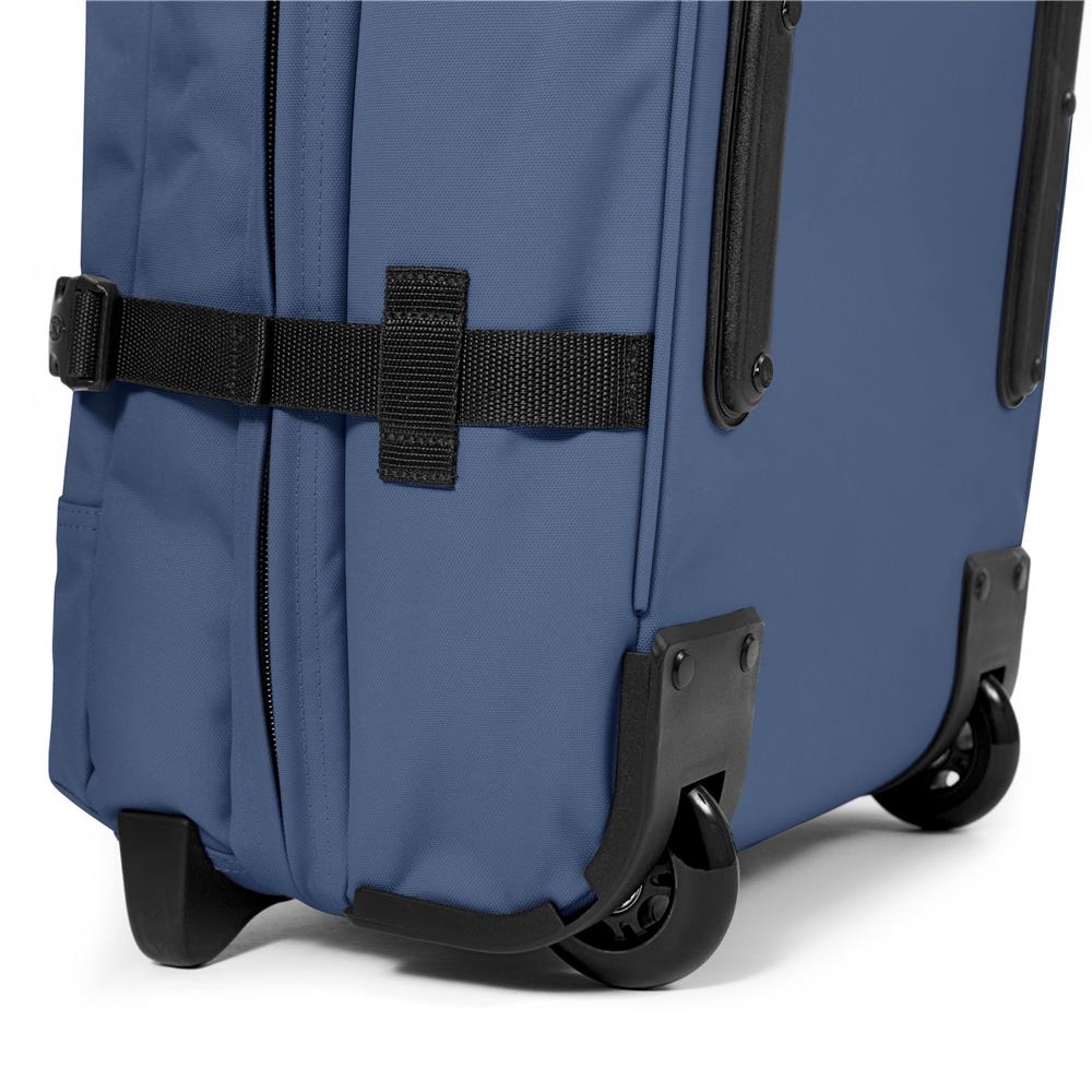 Eastpak TRANVERZ M, Reisetrolley, Powder Pilot (blau), 78L, Rollkoffer mit 2 Rädern und TSA-Schloss