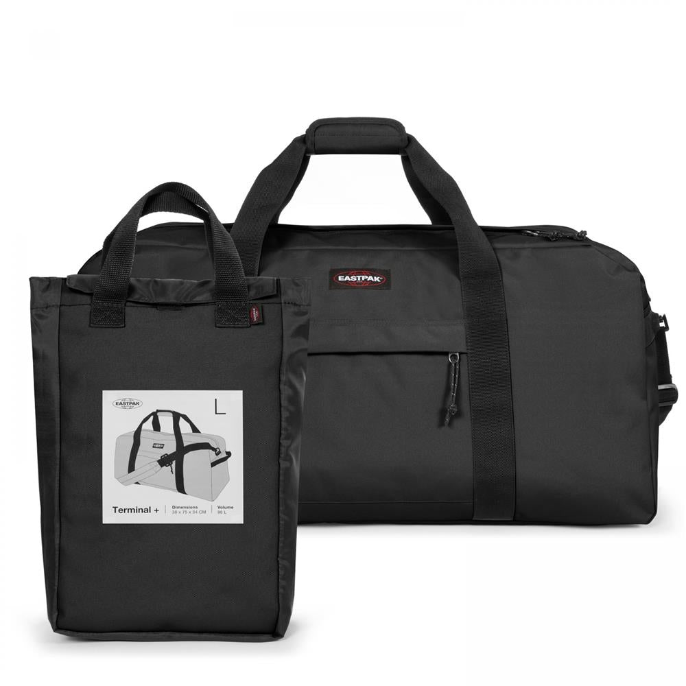 Eastpak TERMINAL +, Große Reisetasche, Black (schwarz), 96L