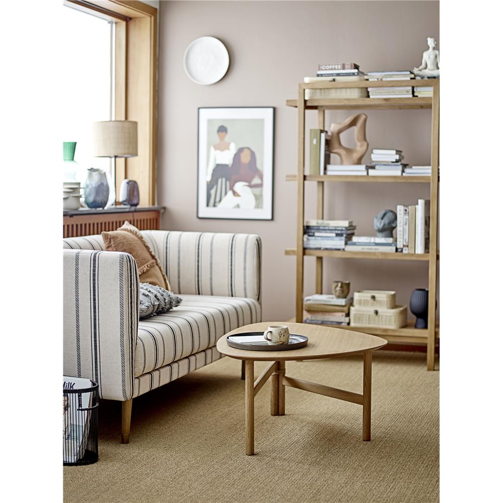 Bloomingville Jace Deko-Vase, Blau, Keramik,16x24 cm, mit Batikeffekt