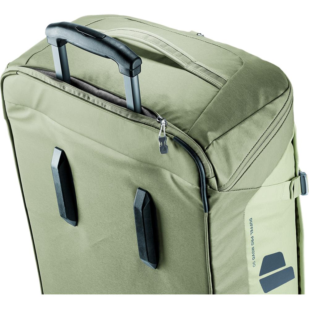 deuter Duffel Pro Movo 90, Reisetrolley, mineral-grove (grün), Rollkoffer mit 2 Rädern