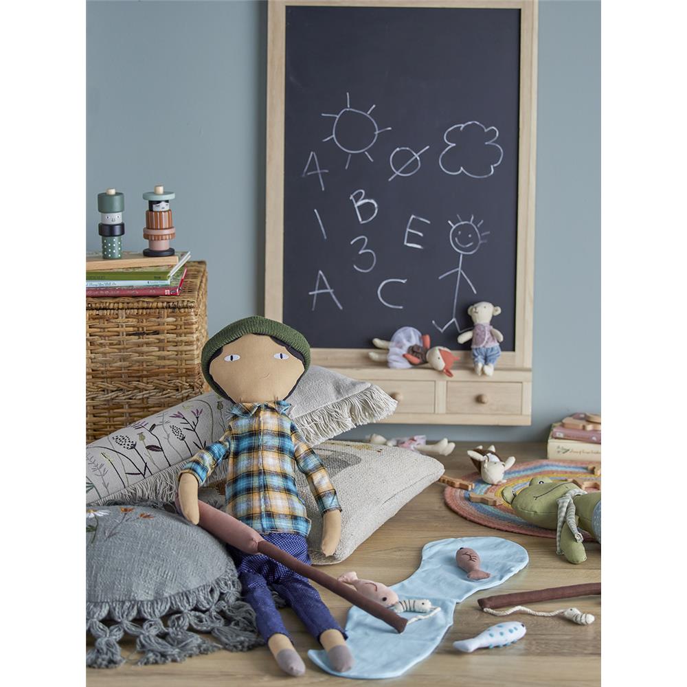 Bloomingville MINI Higma Kindertafel Natur Paulowniaholz Schreibtafel Kreidetafel dänisches Design