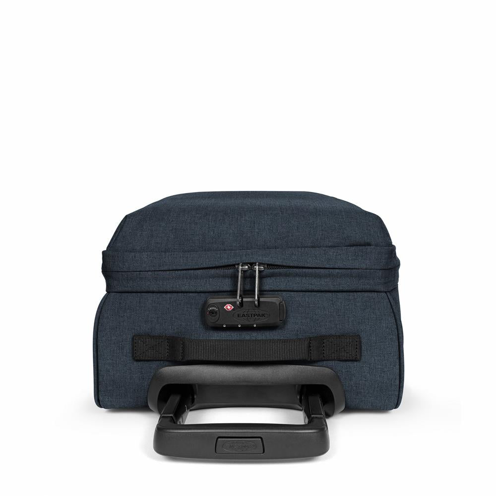 Eastpak TRANVERZ XXS, Kleiner Reisetrolley, Triple Denim (blau), 25L, Rollkoffer mit 2 Rädern und TSA-Schloss