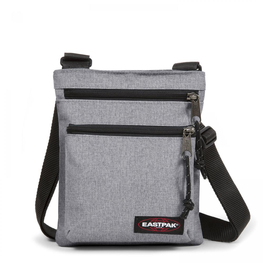 Eastpak RUSHER, Kleine Umhängetasche, Sunday Grey (grau), 1,5L, Schultertasche