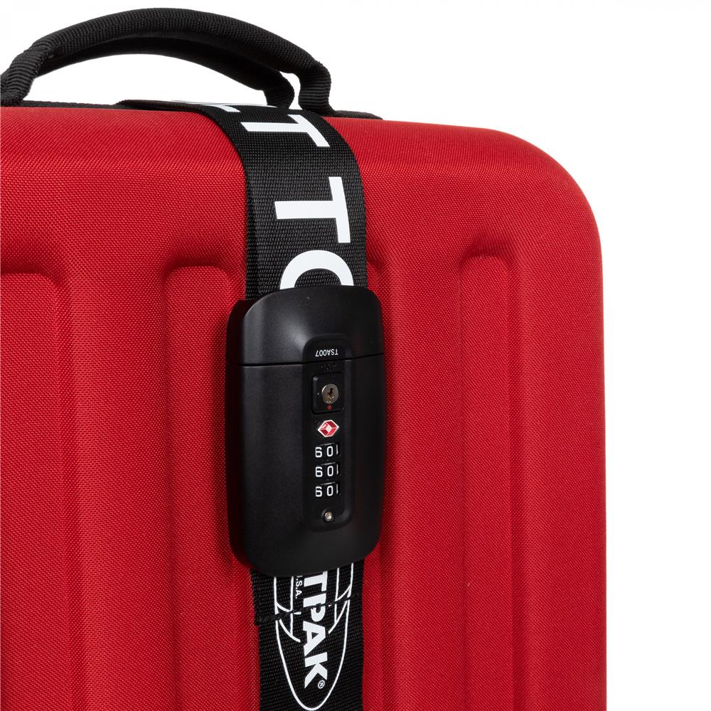 Eastpak LOCKBELT, Koffergurt, Black (schwarz), 2m, Gepäckgurt