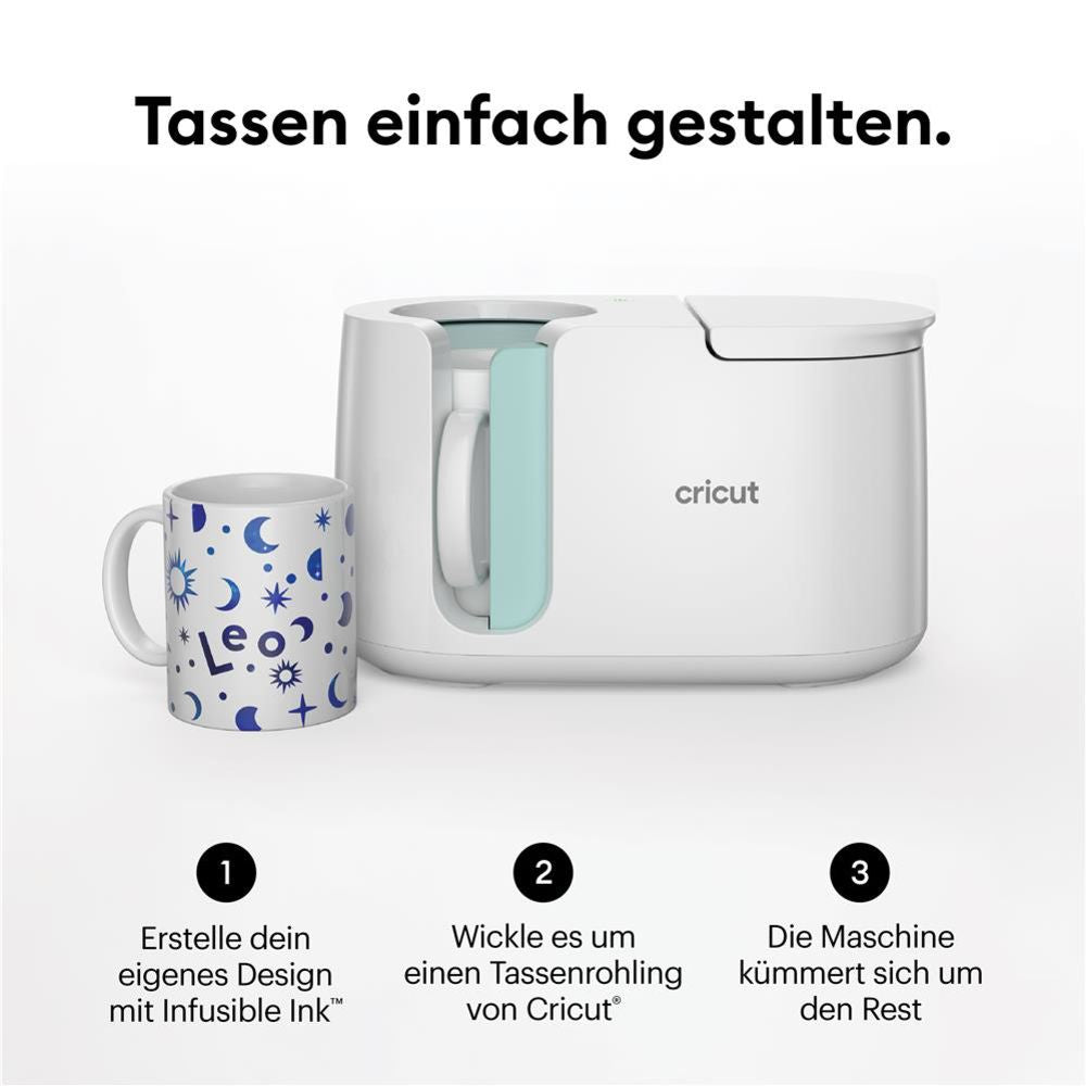 Cricut Mug Press - Heizpresse für Tassen, personalisierte Geschenke selber gestalten