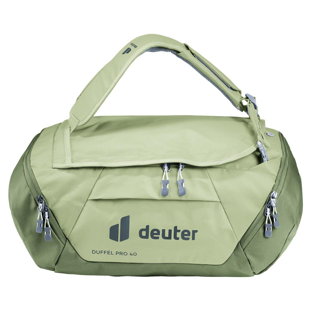 Deuter Duffel Pro 40, Reisetasche, mineral-grove (grün), auch als Rucksack tragbar