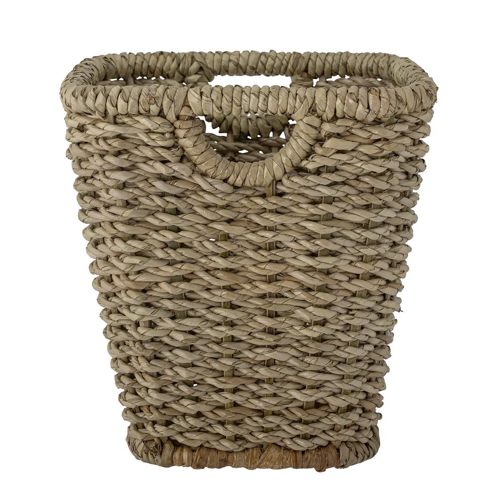 Bloomingville Tennie Korb, Braun, Palmblatt L25,5xH28xW25,5 cm