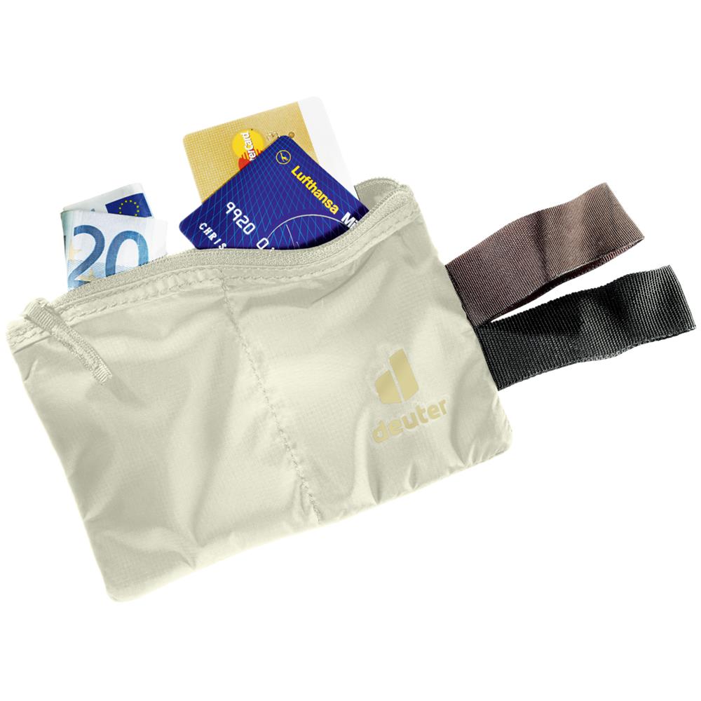 deuter Security Flip In, Reiseaccessoires, bone (beige), Geheimfach, Geheimtasche, Gürteltasche