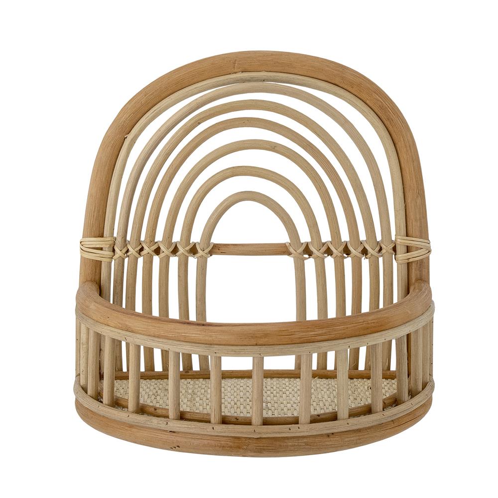 Bloomingville MINI Preet Regal, Natur, Rattan, Wandregal, Kinderzimmer, dänisches Design