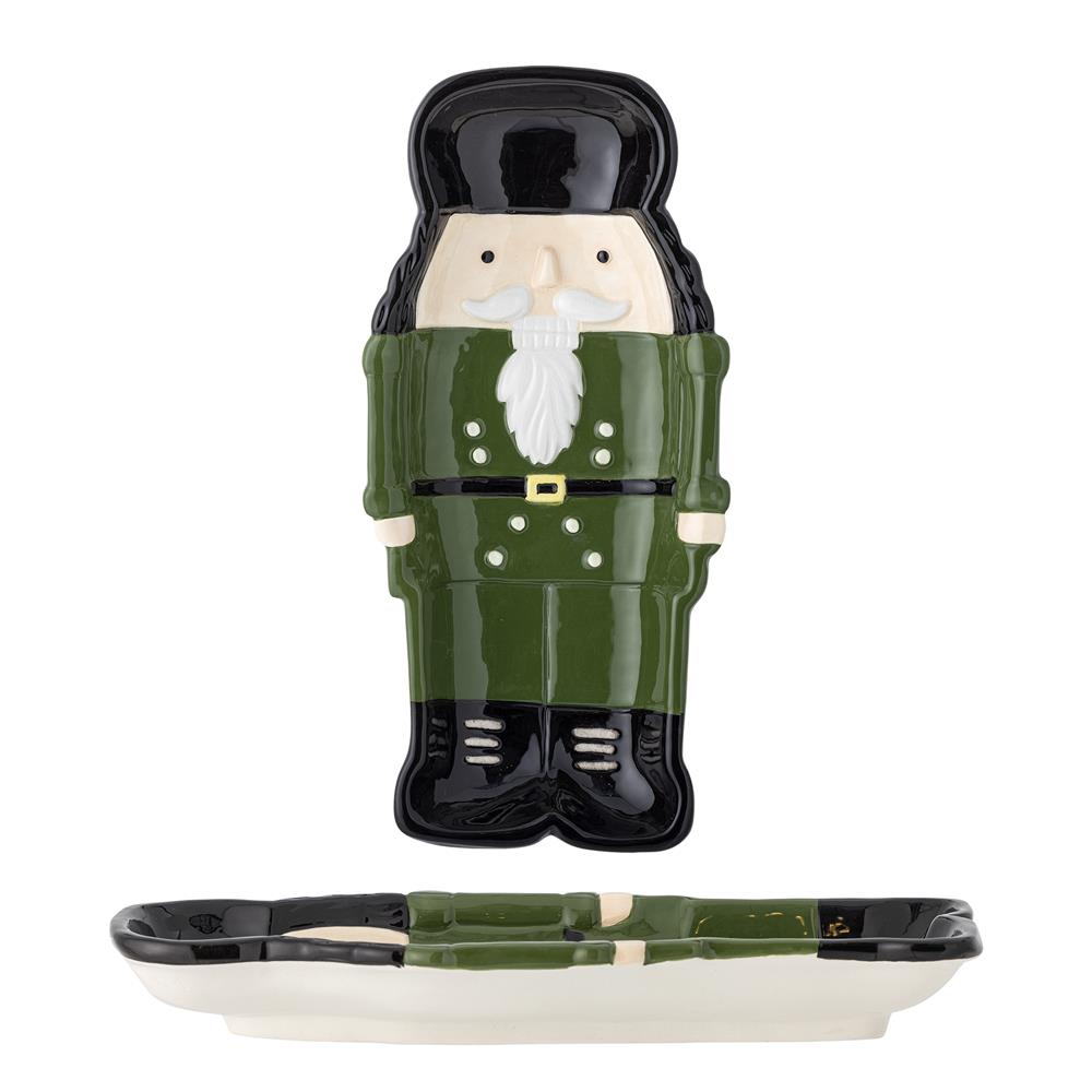 Bloomingville Feast Servierplatte – Servierteller in Form eines Nussknackers, Weihnachten, dänisches Design