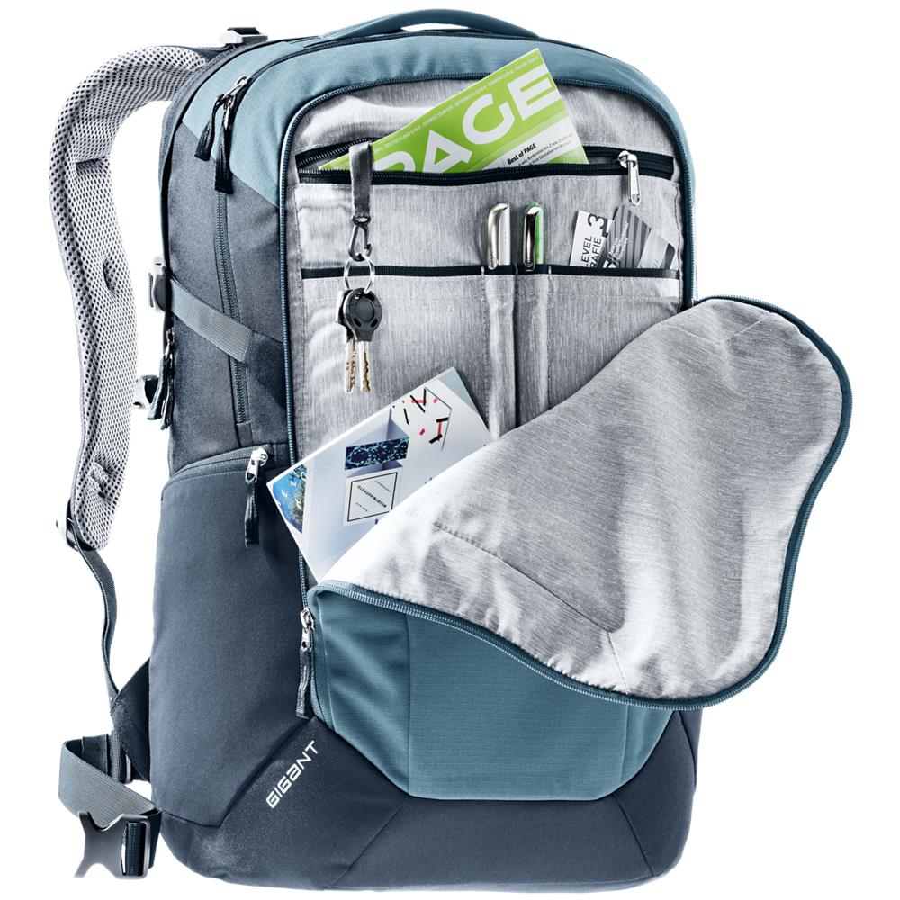 deuter Gigant, Lifestyle-Rucksack, atlantic-ink (blau), 32L, mit Flaschenhalter und Laptopfach