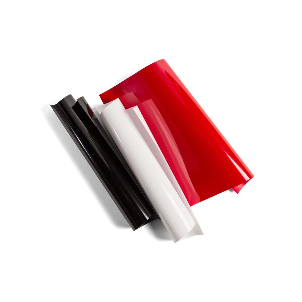 Cricut EVERYDAY Bügelfolie Elegance 30x30 cm 3 verschiedene Farben Textilbügelfolie basteln gestalten