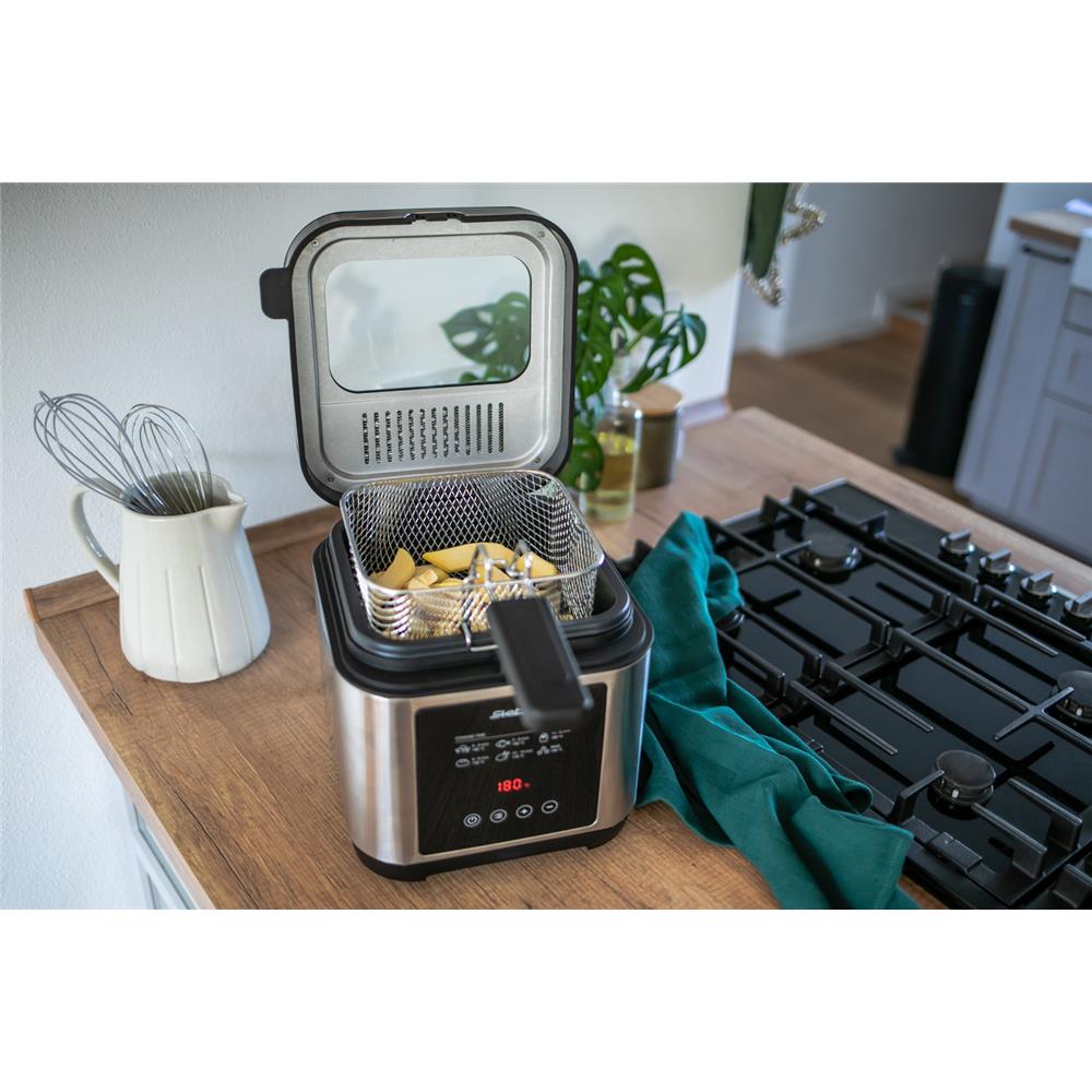 Steba Edelstahl-Fritteuse DF 150