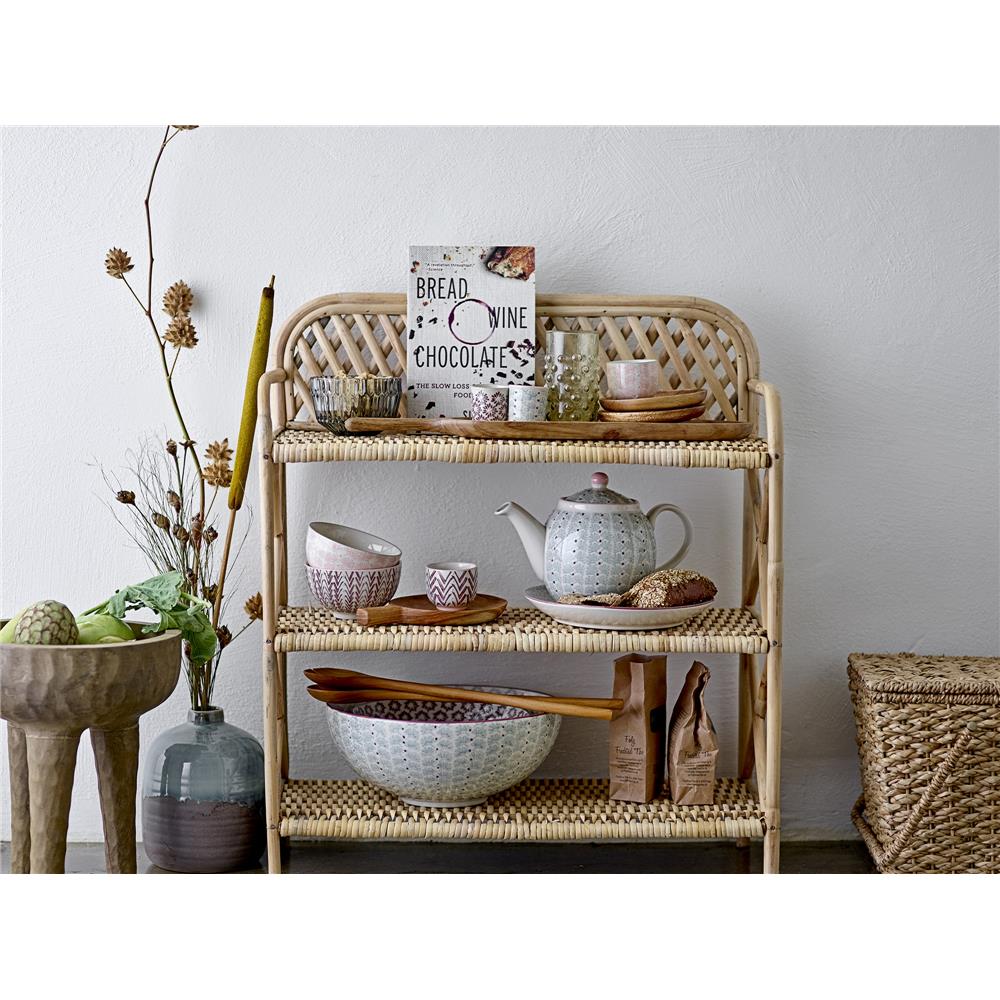 Bloomingville Maya Kanne mit Deckel 1,2L für Kaffee und Tee aus Keramik im dänischen Design