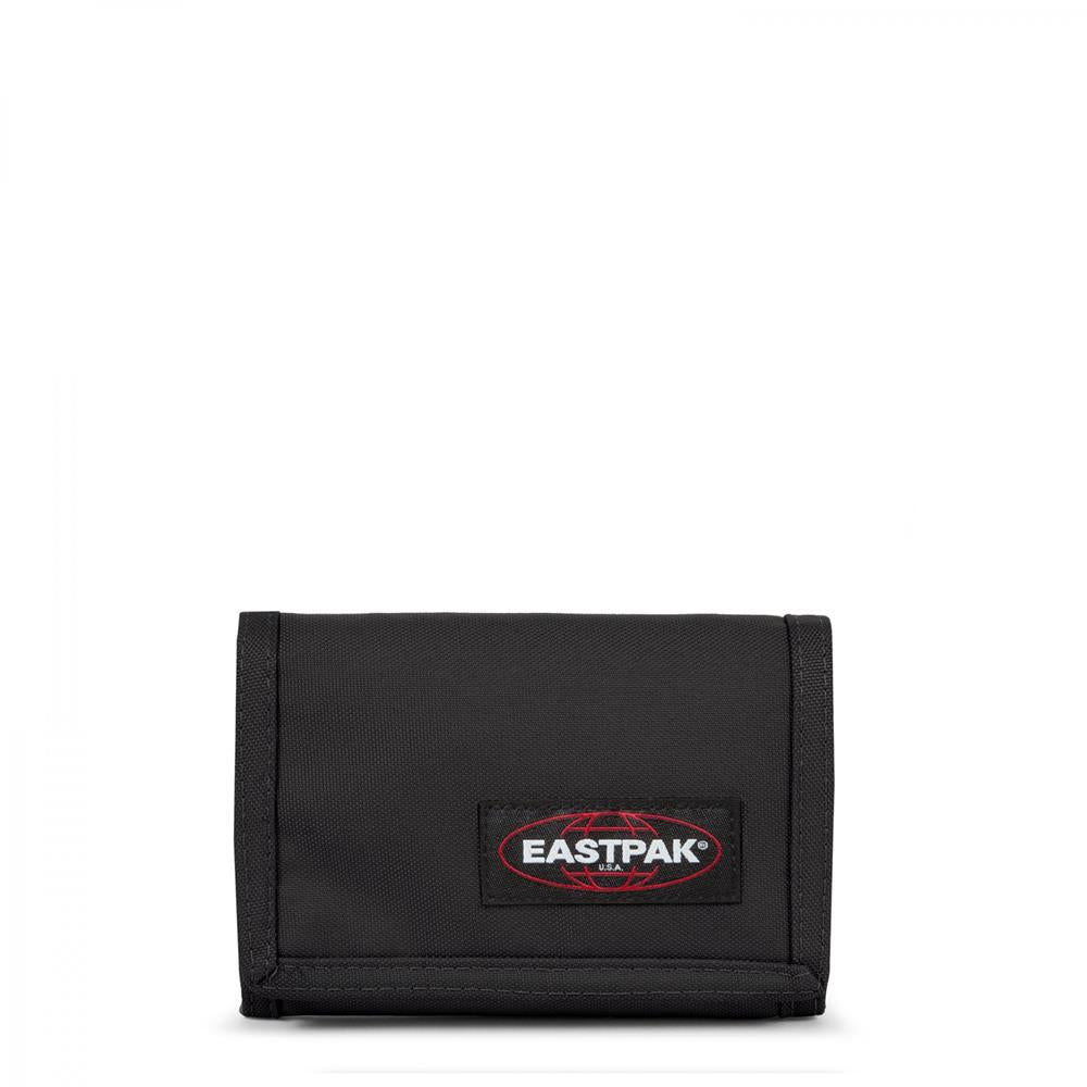 Eastpak CREW SINGLE, Geldbörse, Black (schwarz), Dreifach faltbares Portemonnaie