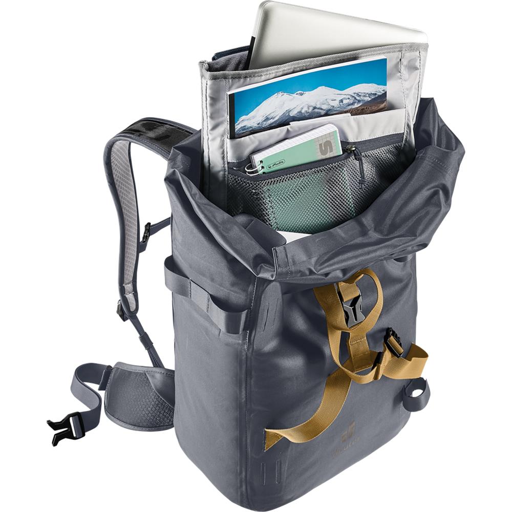 deuter Amager 25+5, Fahrradrucksack, graphite (grau), 29L, Fahrradtasche