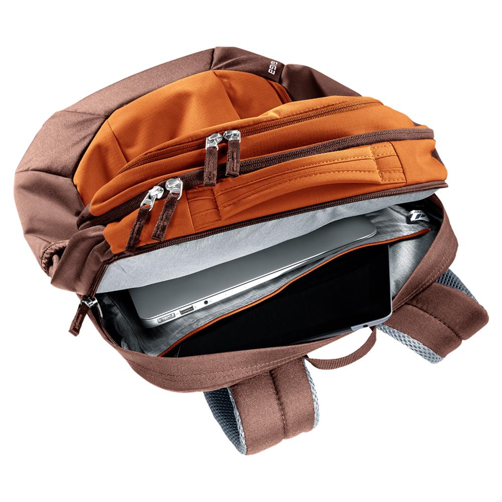 deuter Giga, Rucksack, chestnut-umbra (orange), 28L, mit Flaschenhalter und Laptopfach