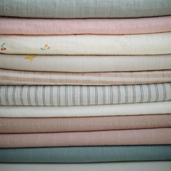 Mushie Musselin-Baby-Wickeldecke, Tradewinds, Pucktuch aus 100% Bio-Baumwolle