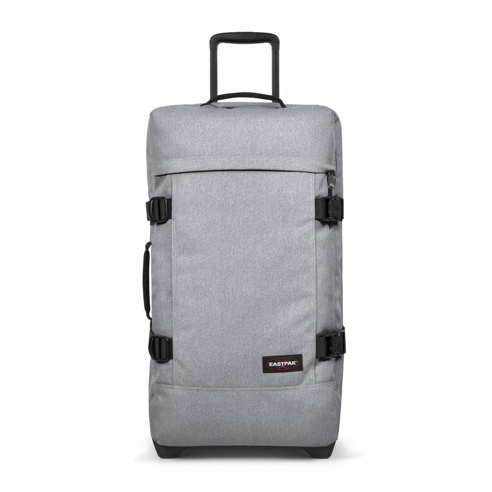 Eastpak TRANVERZ M, Reisetrolley, Sunday Grey (grau), 78L, Rollkoffer mit 2 Rädern und TSA-Schloss