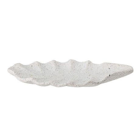 Bloomingville Feiya Seifenschale Blatt Natur Sandstein Ablage Schmuckaufbewahrung dänisches Design