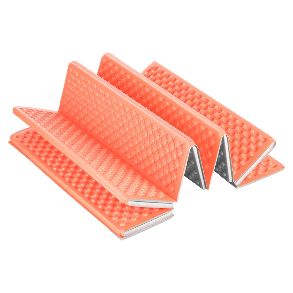 NILS CAMP Campingmatte faltbar 195 cm in orange - isolierende Outdoor Matte für Trekking & Camping