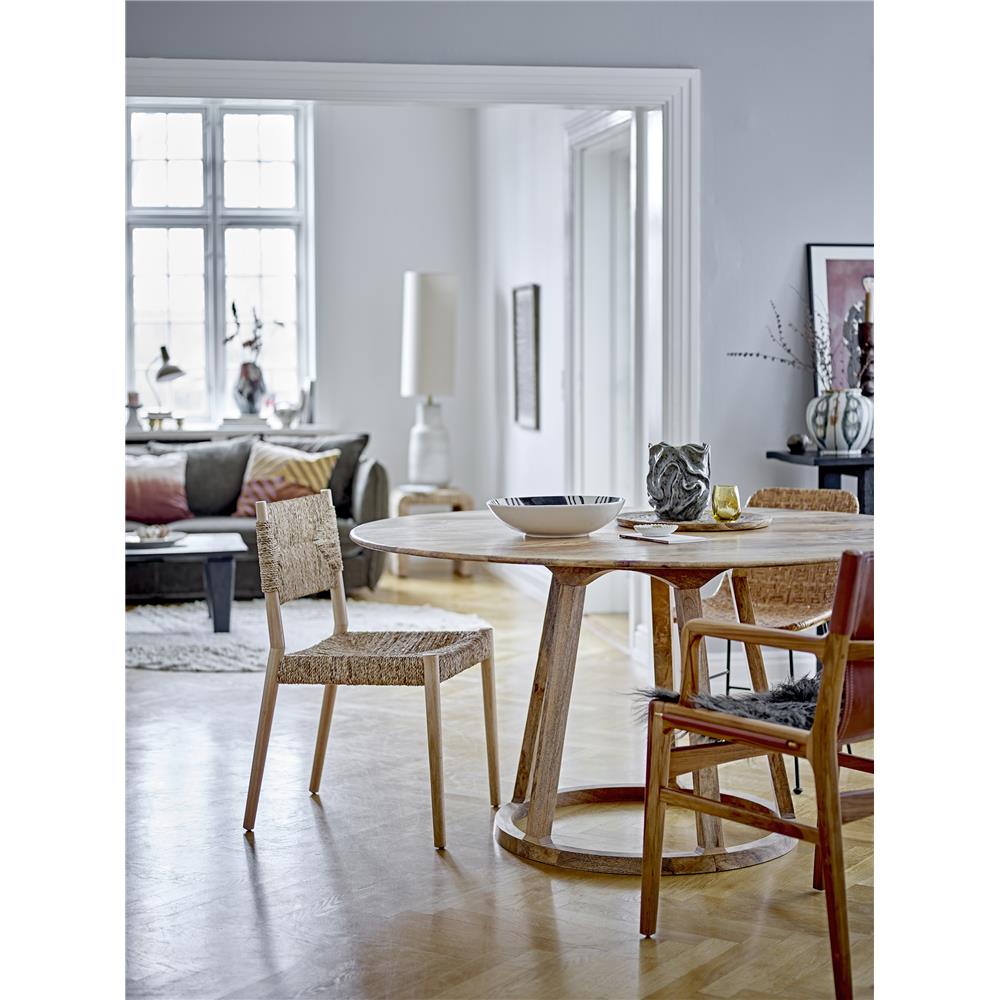 Bloomingville Soumia Deko-Vase, Grau, Steingut D16,5xH19 cm