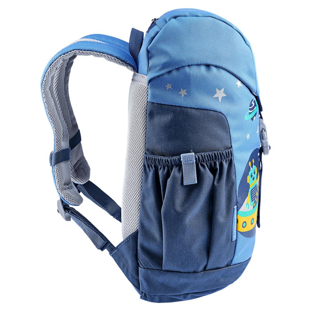 deuter Schmusebär, Kinderrucksack, Weltall (blau), Kindergartenrucksack