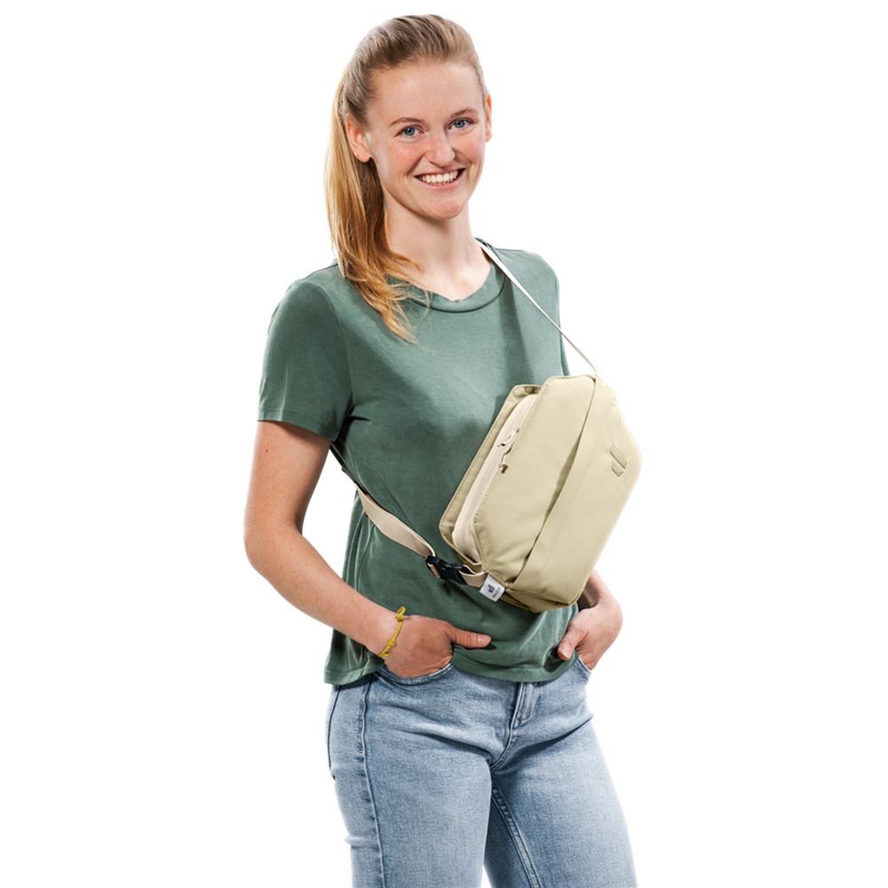 deuter Passway 2, Umhängetasche, desert-bone (beige), 2L, Schultertasche