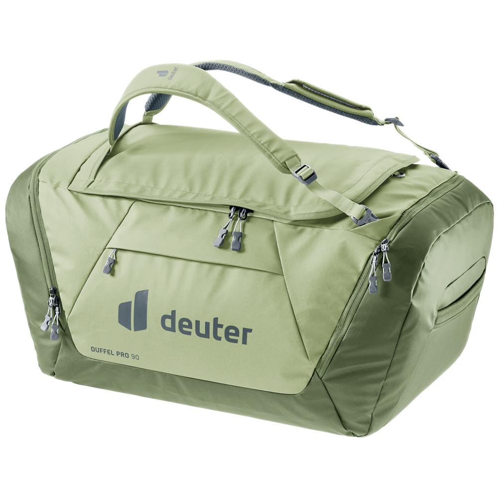 deuter Duffel Pro 90, Reisetasche, mineral-grove (grün), auch als Rucksack tragbar