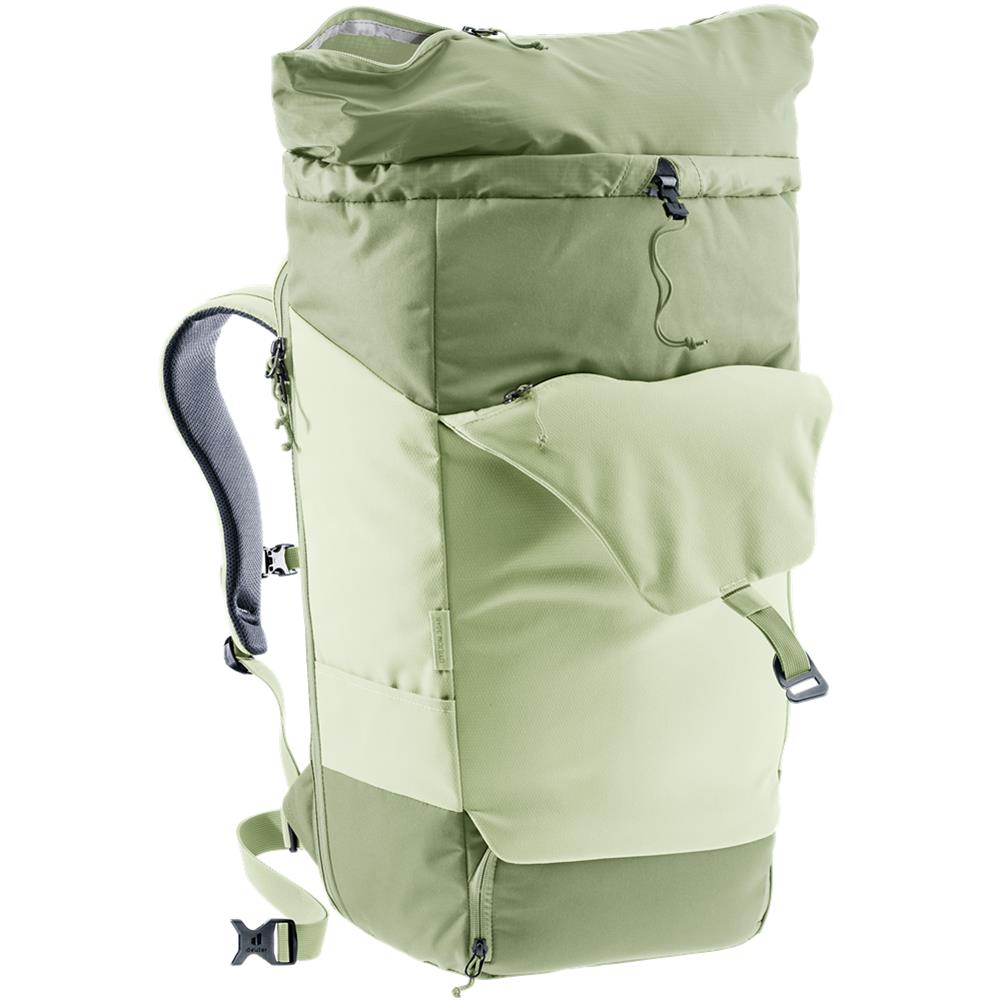 deuter Utilion 34+5, Rucksack, mineral-grove (grün), 39L, mit Flaschenhalter und Laptopfach