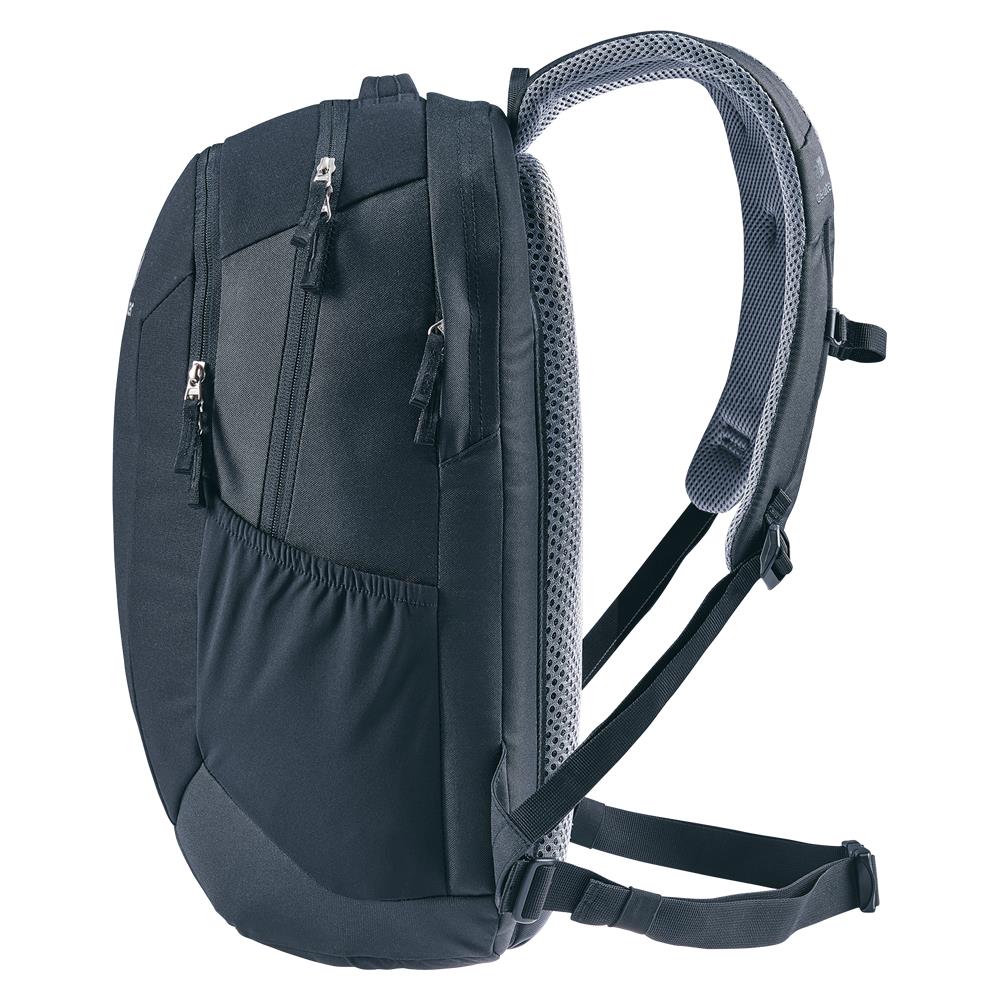 deuter Giga, Rucksack, black (schwarz), 28L, mit Flaschenhalter und Laptopfach