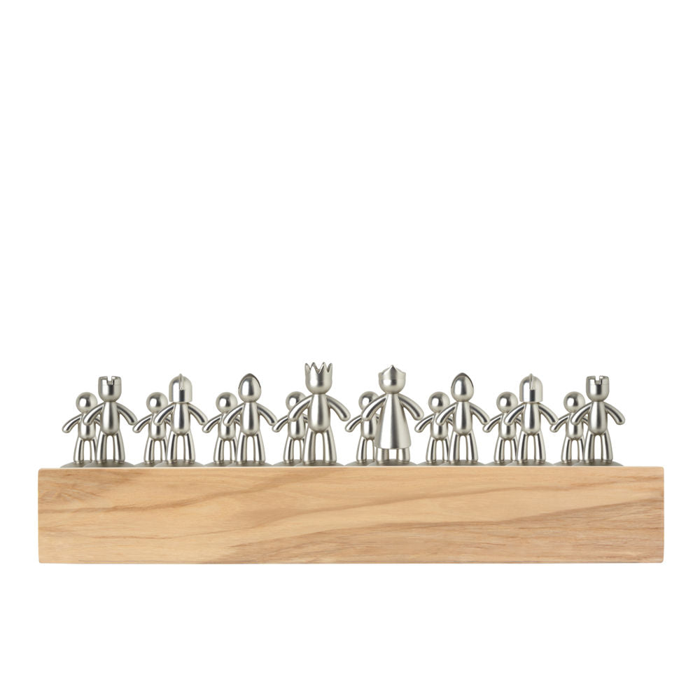 Umbra Buddy Holz Schachspiel für Erwachsene und Kinder aus Eschenholz