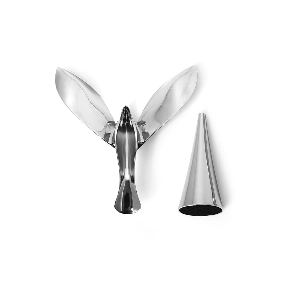 Umbra Tipsy Flaschenöffner Chrom Design Kapselheber Öffnen von Kronkorken-Flaschen Bar Accessoire