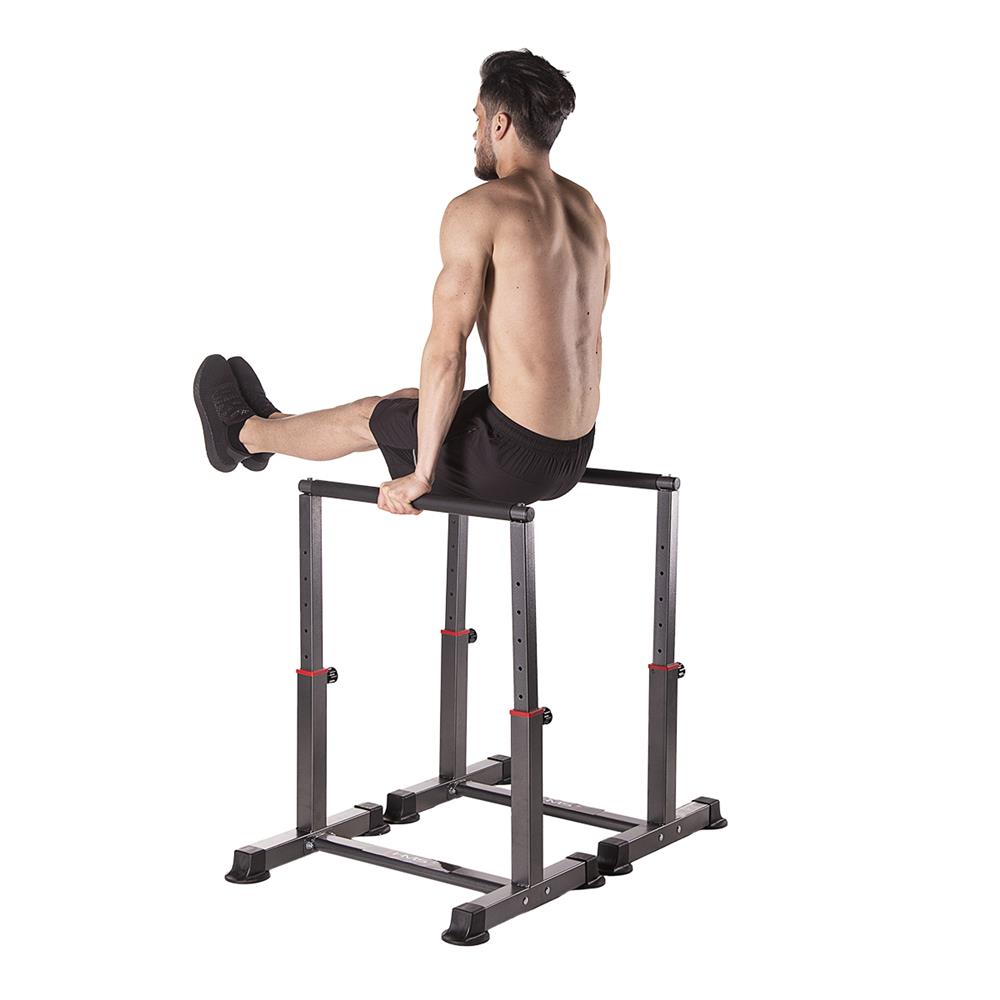 Dip Barren höhenverstellbar für Dips und Calisthenics | HMS PW30 PRO