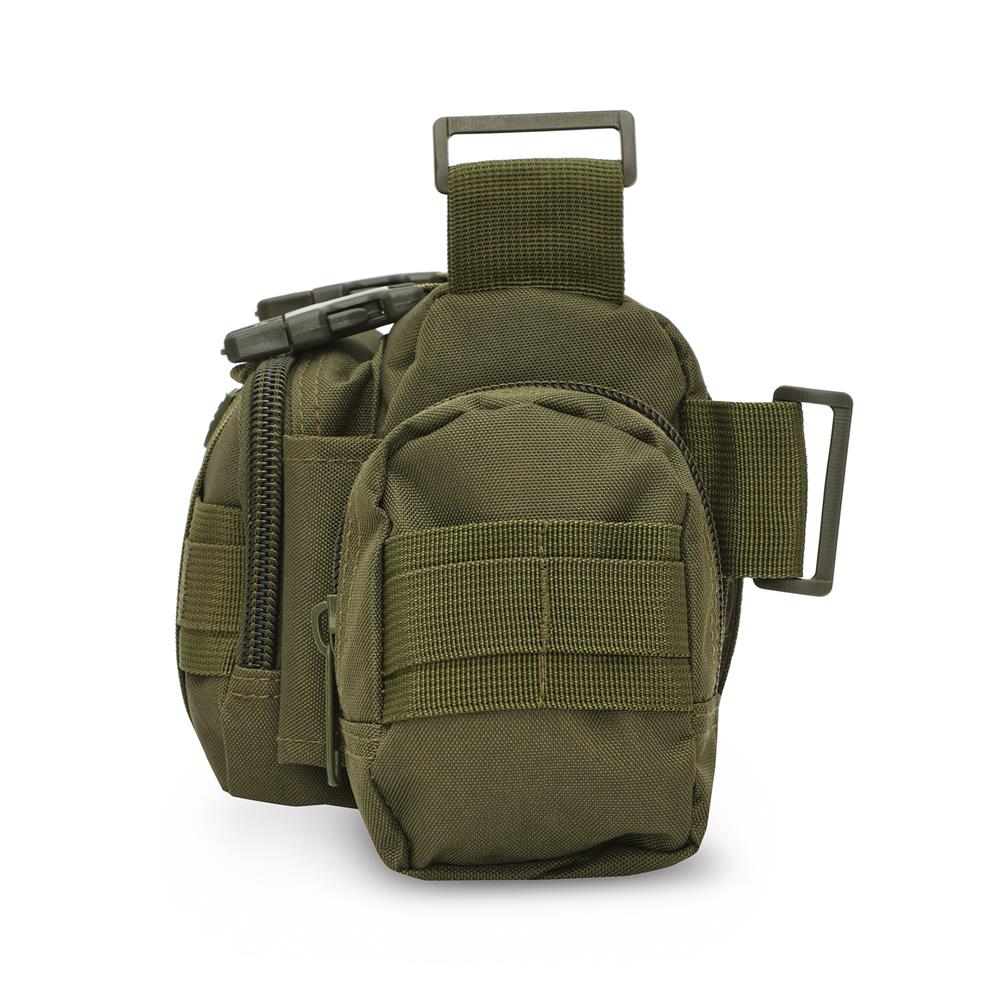 NILS CAMP Hüfttasche XL 5L in Grün - taktische Gürteltasche für Outdoor, Alltag & EDC