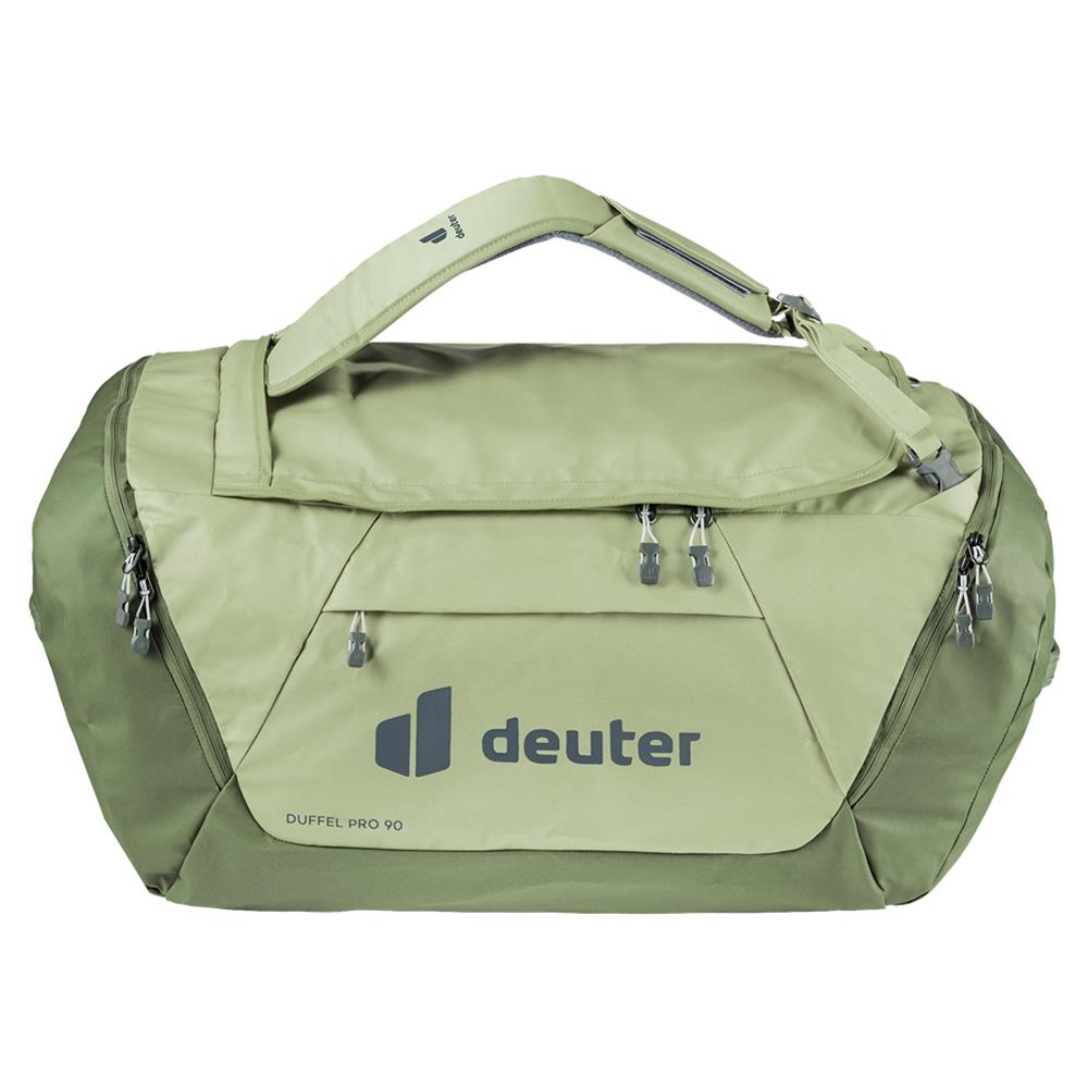 deuter Duffel Pro 90, Reisetasche, mineral-grove (grün), auch als Rucksack tragbar
